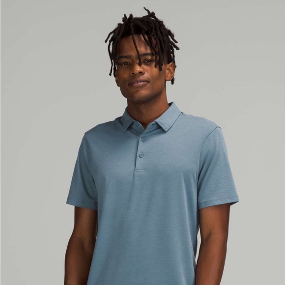 Lululemon Evolution Short Sleeve Polo Shirt
River Blue MINT Condition - Picture 1 of 4